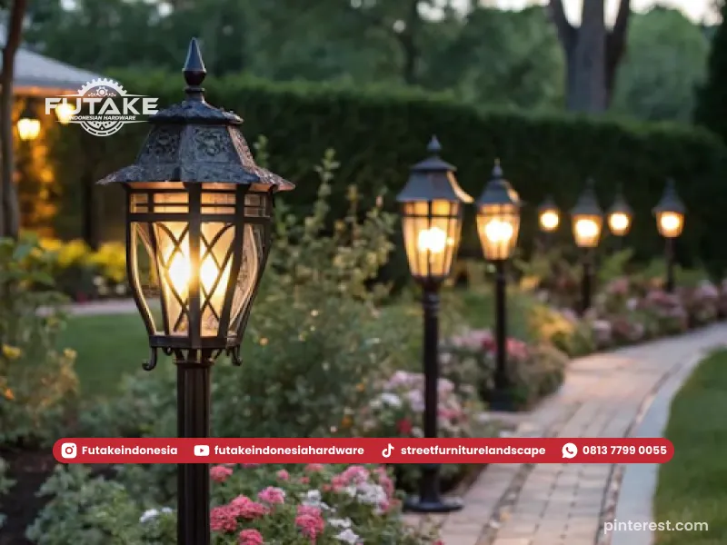 Tiang Lampu Taman: Pengertian, Fungsi, Tinggi Ideal, Harga, dan Rekomendasi