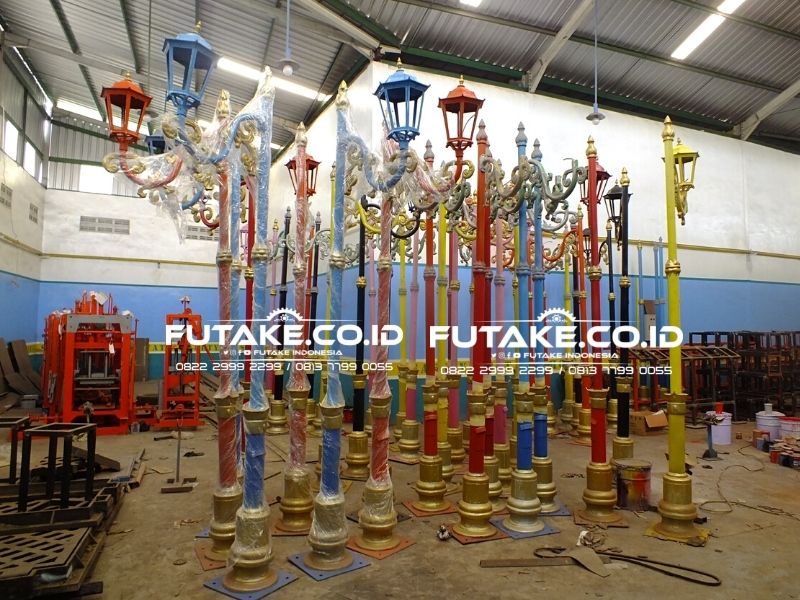 Pabrik Produsen Tiang Lampu Jalan Batam