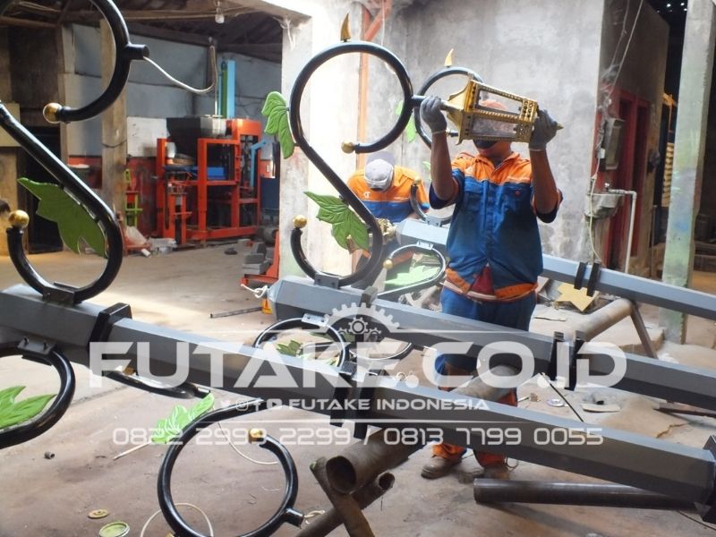 Pabrik Tiang Lampu Jalan Palembang