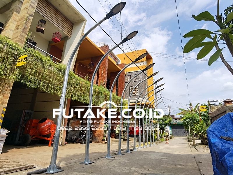 Tiang Lampu Jalan Pekanbaru Murah