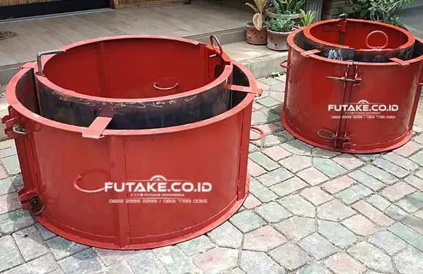 Jual Cetakan Buis Beton bahan plat besi
