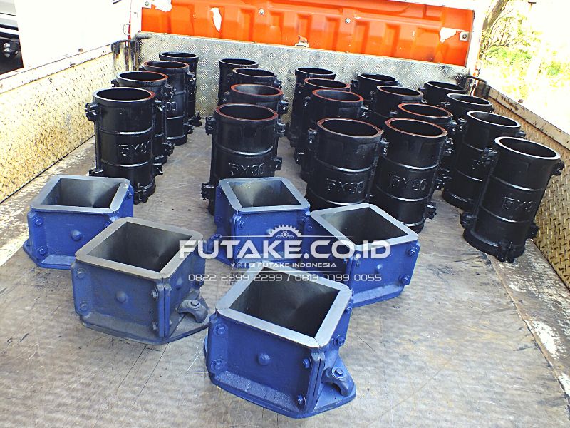 Tes Kubus Beton Bahan Cor Besi