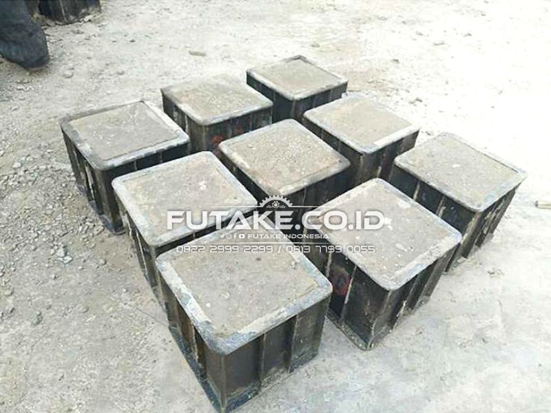 Tes Kubus Beton Metal Casting