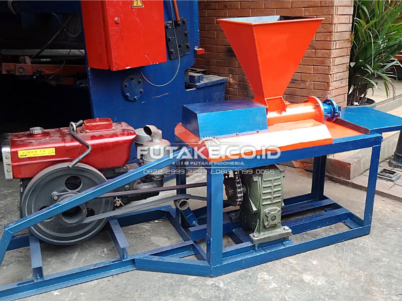 Mesin Pembuat Arang Briket Otomatis