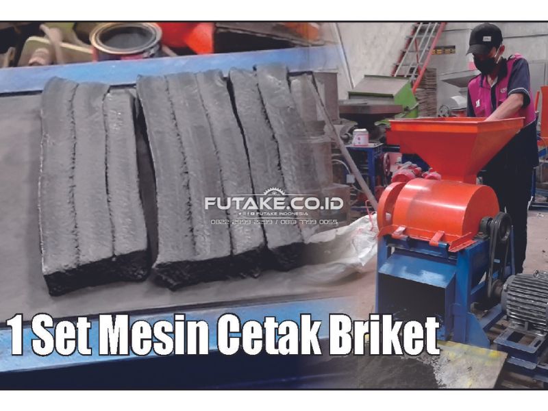 Satu Set Mesin Briket