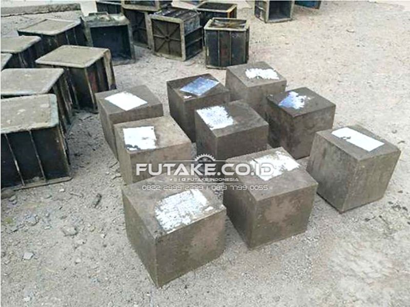 Uji Tes Beton Kubus