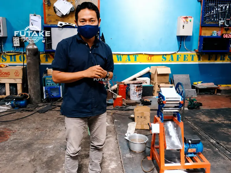 distributor mesin pembuat mie dengan garansi resmi