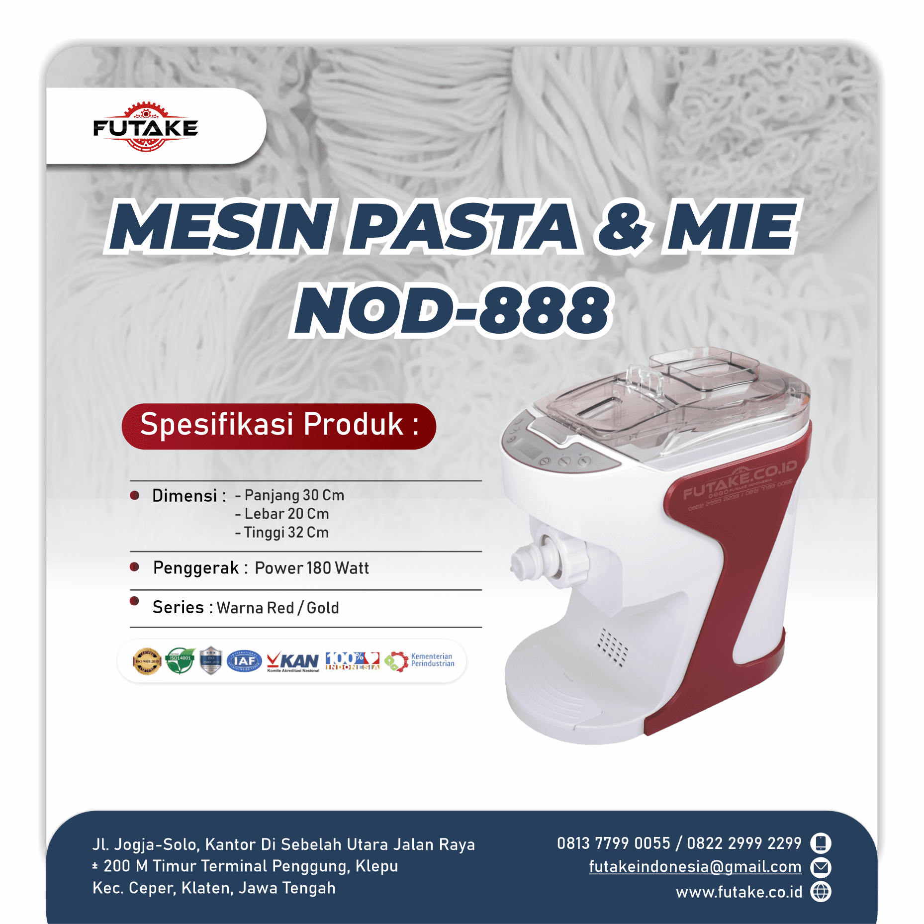 Mesin Pasta dan Mie