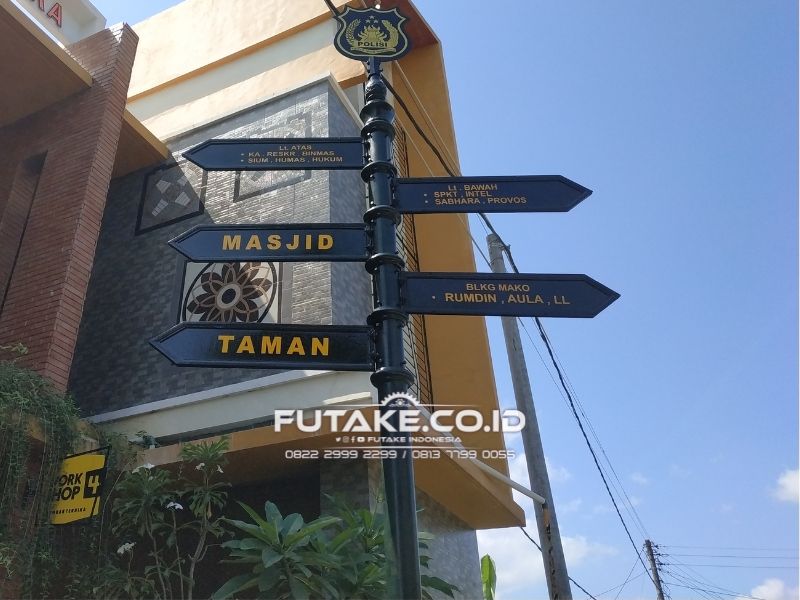 Tiang Papan Petunjuk Jalan Terbaik dan Berkualitas