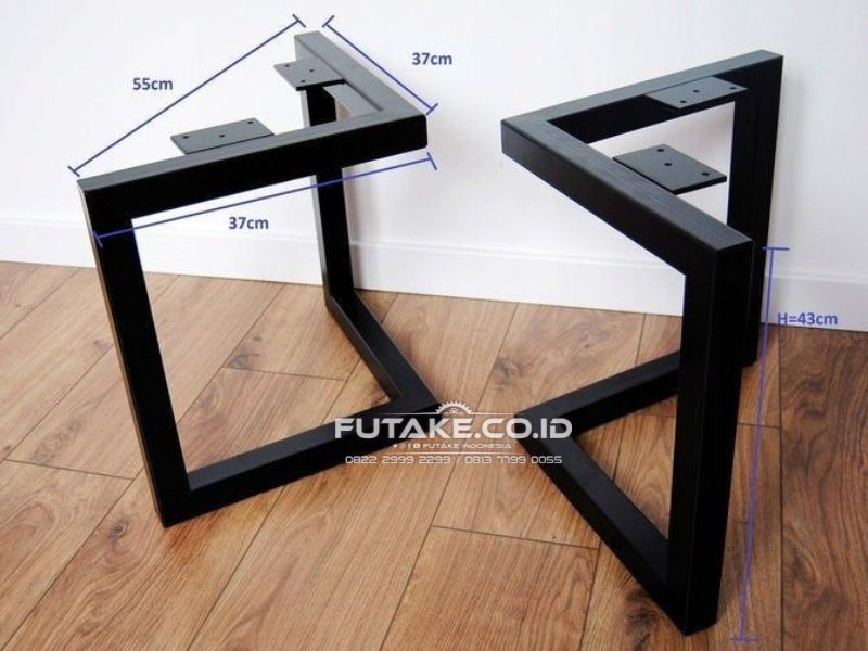 Jual Kaki Meja Besi Desain Unik Berkualitas