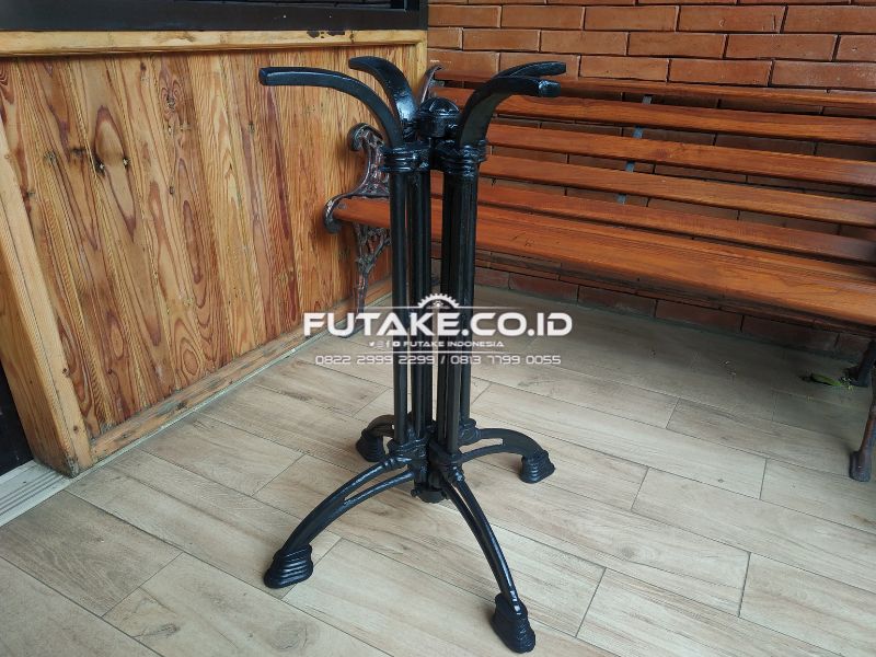 Kaki Meja Besi Desain Unik Bermutu
