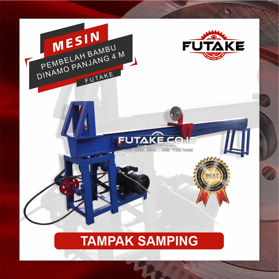 Produsen Mesin Pembelah Bambu Otomatis Terbaik