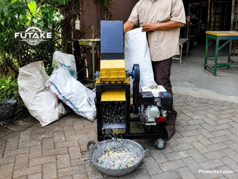 cara menggunakan mesin crusher plastik