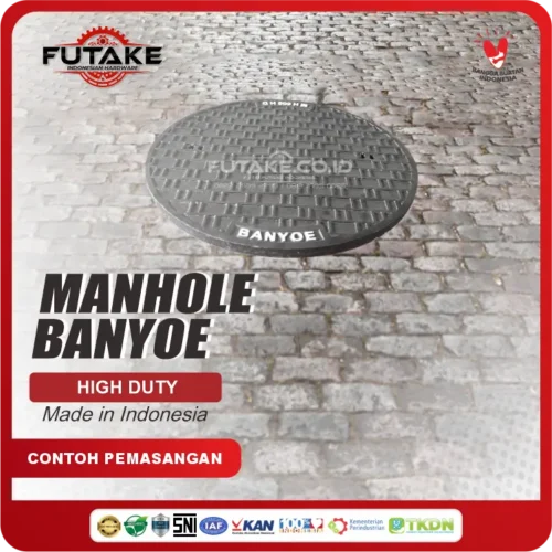 Manhole High Duty FCD BANYOE Diameter 65 Cm