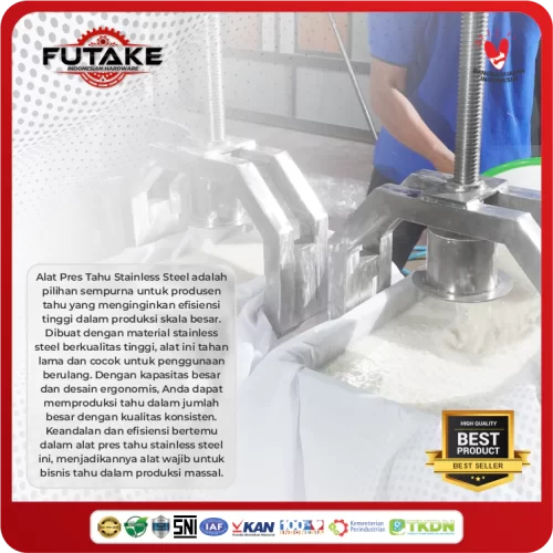 Mesin Press Tahu Stainless Steel Pusat Spesialis Produksi Turunan