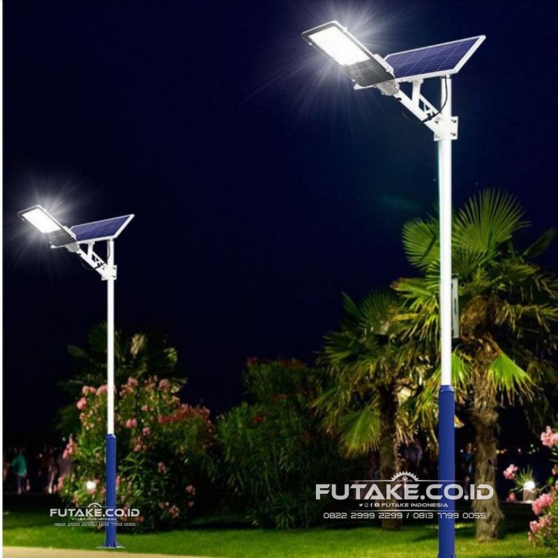 Tiang Lampu Taman Tenaga Surya