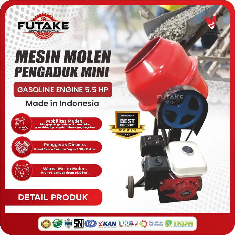 Mesin Molen Mini Kapasitas 25 Kg