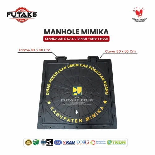 spesifikasi Manhole Cover Medium Duty Mimika