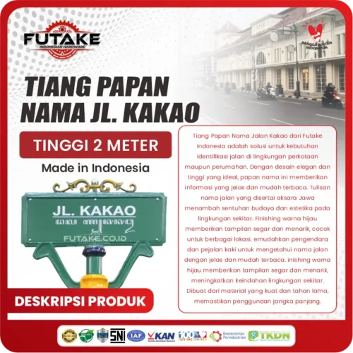 deskripsi plang jalan kakao