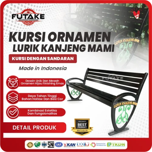 Kursi Taman Besi Cor