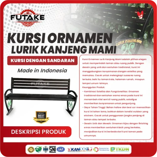 kursi ornamen lurik
