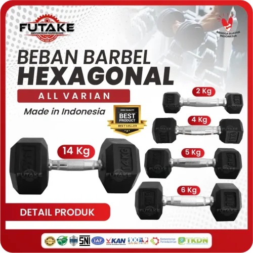 Dumbell Hexagonal Futake Indonesia