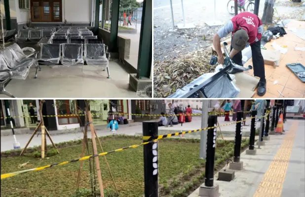 beautifikasi stasiun klaten