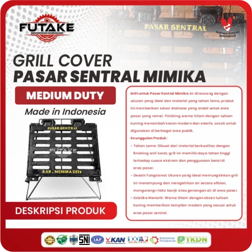 deskripsi grill inlet pasar sentral mimika