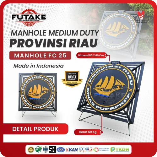 manhole cover Riau