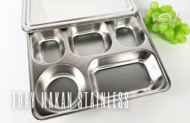 Jual Tray Makan Stainless Berkualitas Tinggi Harga Terjangkau
