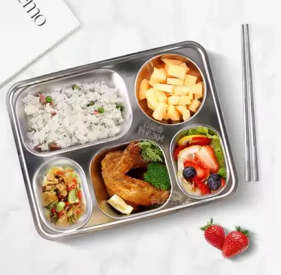 jual tray stainless untuk sekolah