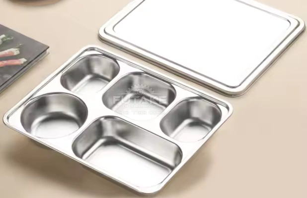tray makan stainless murah