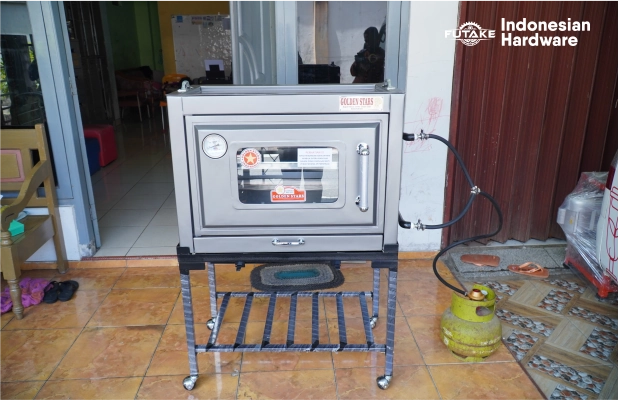 oven gas api atas bawah