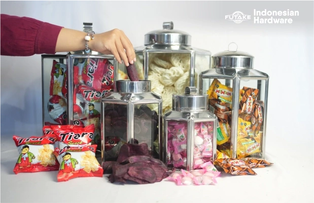 toples stainless kaca kekinian