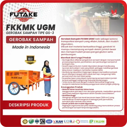 apa itu Gerobak Sampah Custom FKKMK UGM