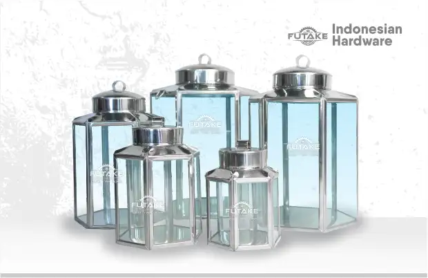 pilihan Toples Stainless Steel segienam