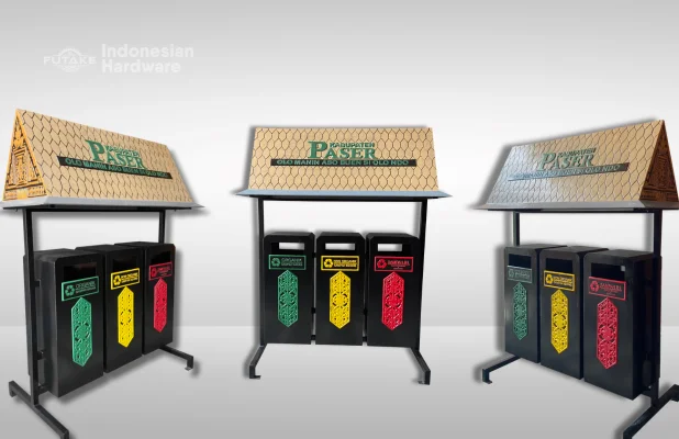 tempat sampah paser 3 in 1