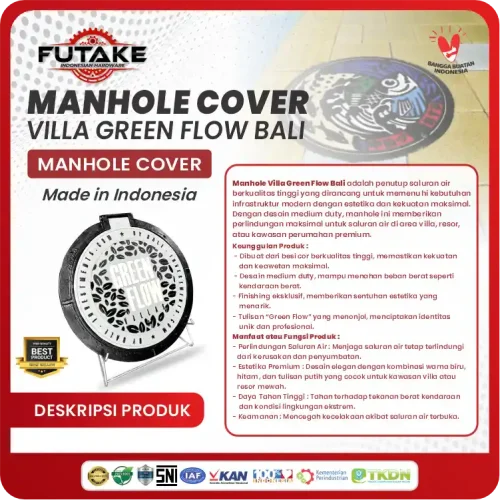 apa itu Manhole Cover Villa Green Flow Bali