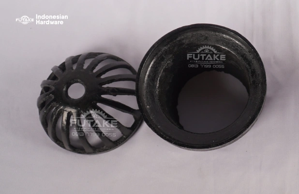 roof drain 4 inchi besi cor