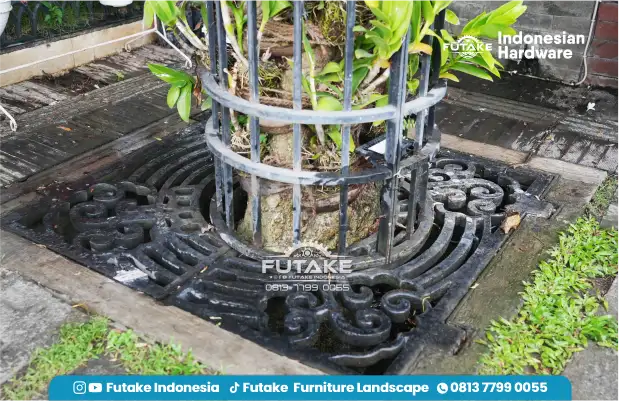 grill pohon custom kutai IKN