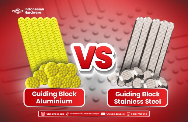 guiding block stainless steel vs aluminium