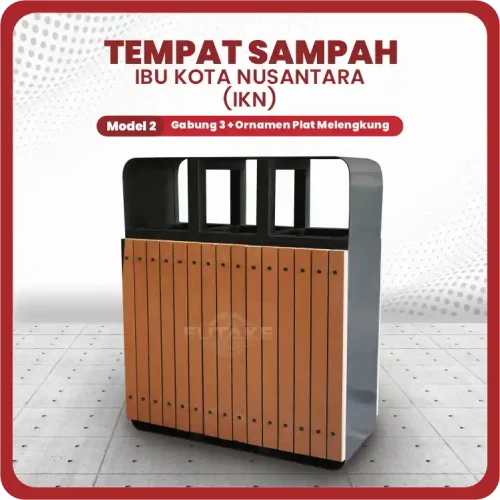 tempat sampah IKN 3 in 1 model 2