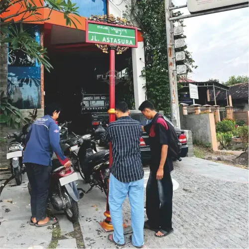 Tiang Papan Nama 3 Meter Jalan Astasura