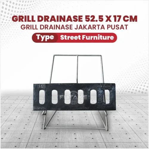 grill drainase jakarta pusat ukuran 52 x 17