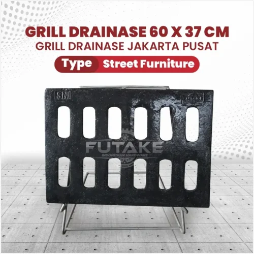 grill drainase jakarta pusat ukuran 60 x 37 cm