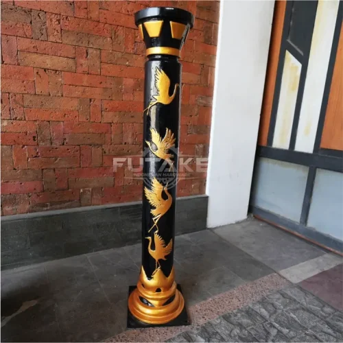 Bollard Jalan Bontang setinggi 1 Meter