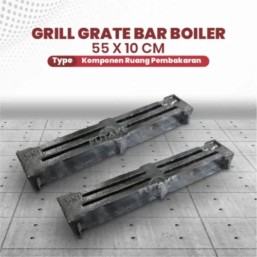 Grill Grate Bar Boiler ukuran 55 x 10 cm