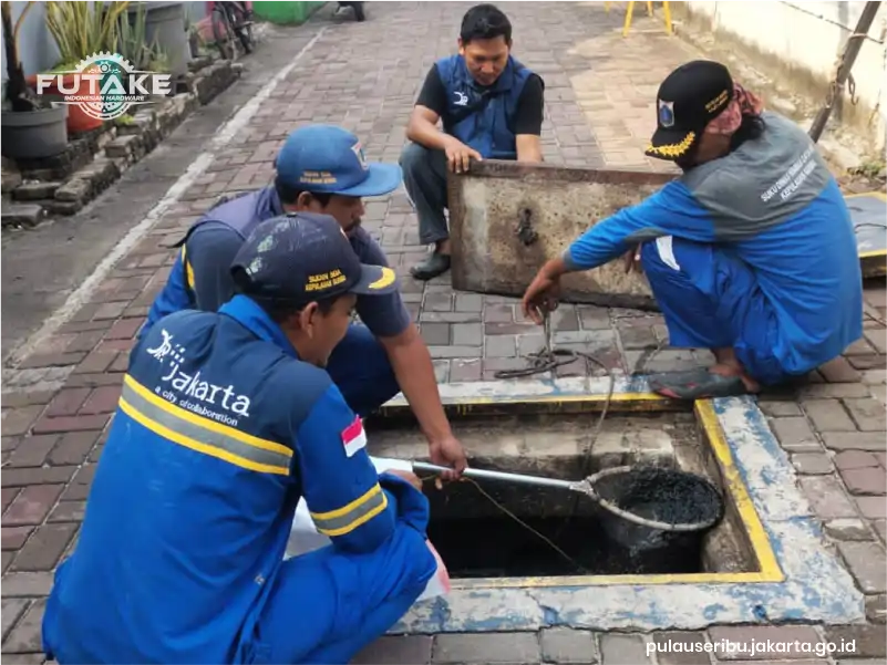 masalah dan perbaikan manhole sewer