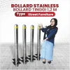 bollard jalan stainless 1,2 m