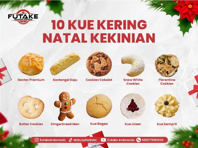 rekomendasi kue kering natal kekinian 2025 untuk hampers dan parcel